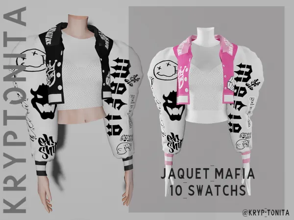 Alpha COLLECTION MAFIA - The Sims 4 Custom Content