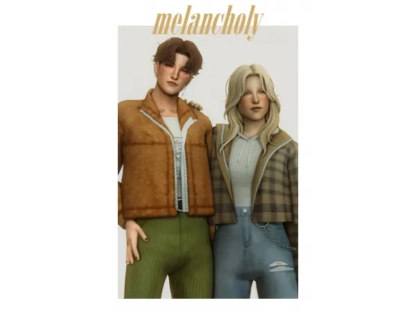 Maxis Match melancholy pack by clumsyalien - The Sims 4 Custom Content