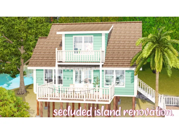 SECLUDED ISLAND - The Sims 3 Custom Content