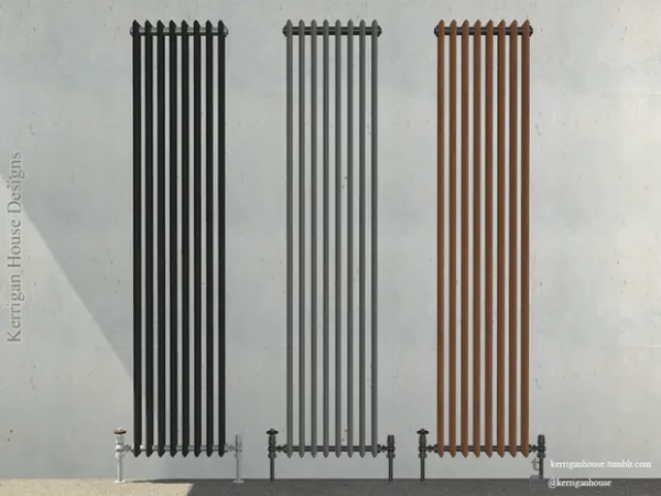 Alpha [KHD] Windsor Radiator by Kerrigan House Designs - The Sims 4 Custom Content