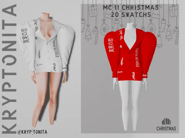 Alpha COLLECTION CHRISTMAS - The Sims 4 Custom Content