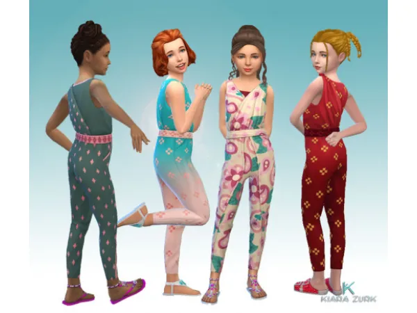 Maxis Match Saree Jumper Conversion - The Sims 4 Custom Content