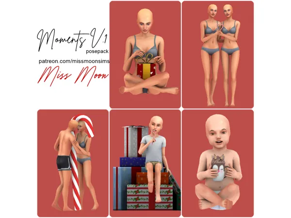Alpha Moments V1 by missmoonsims - The Sims 4 Custom Content