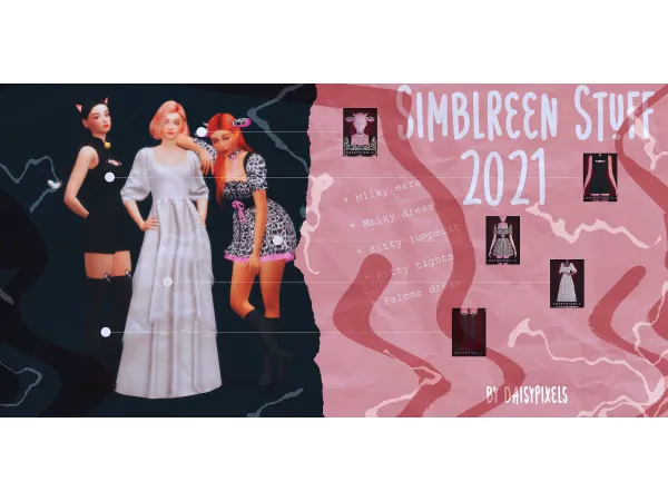 Alpha Simblreen Collection 2021 - The Sims 4 Custom Content