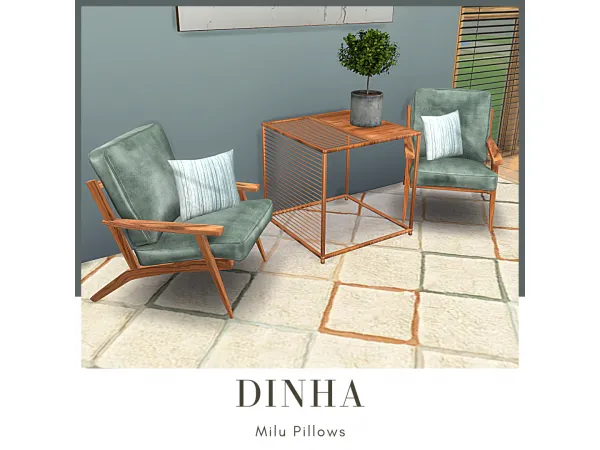 Alpha Milu Pillows - The Sims 4 Custom Content