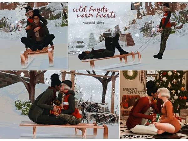 Mix cold hands warm hearts by Wasabi Sims - The Sims 4 Custom Content