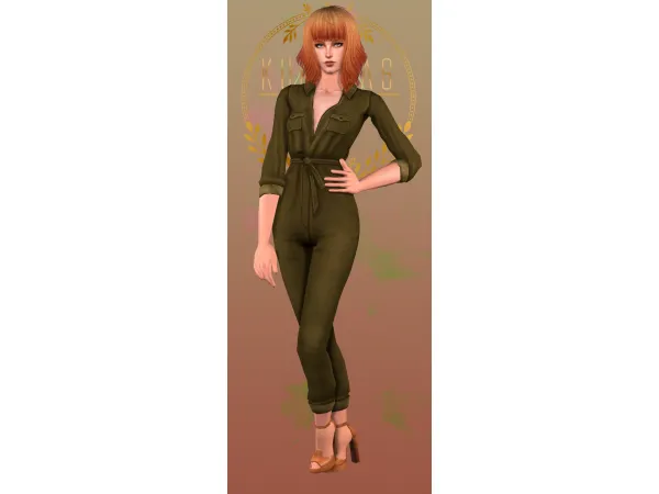Kurimas4t2DashaJumpsuit - The Sims 2 Custom Content
