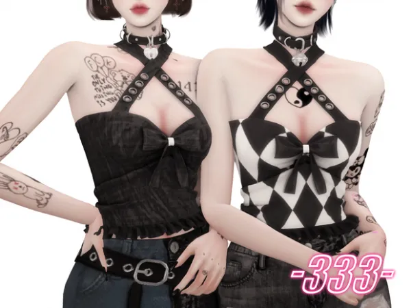 Alpha Waste soil sling by san33sims - The Sims 4 Custom Content