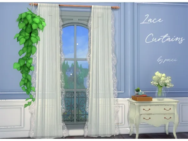 lace curtains by pocci