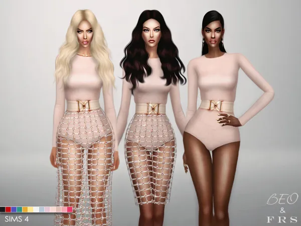 Alpha BALMAIN INSPIRATION COLLECTION by beocreations - The Sims 4 Custom Content
