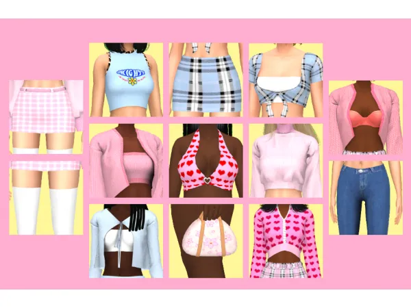 Mix Princess Collection (free) by [B0T0XBRAT] - The Sims 4 Custom Content