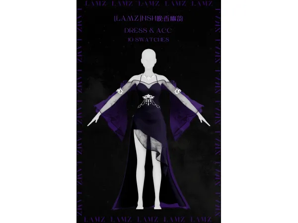 Alpha [LAMZ]NSH - The Sims 4 Custom Content