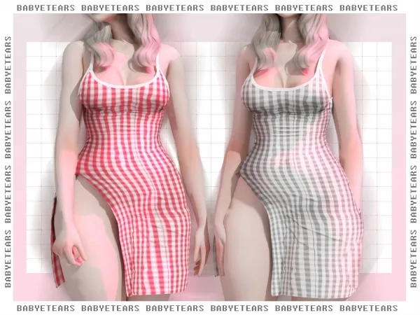 Alpha dream dress babyetears - The Sims 4 Custom Content