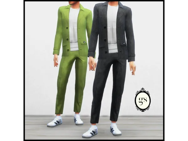 Maxis Match Blazer with sweatshirt by Guemara - The Sims 4 Custom Content