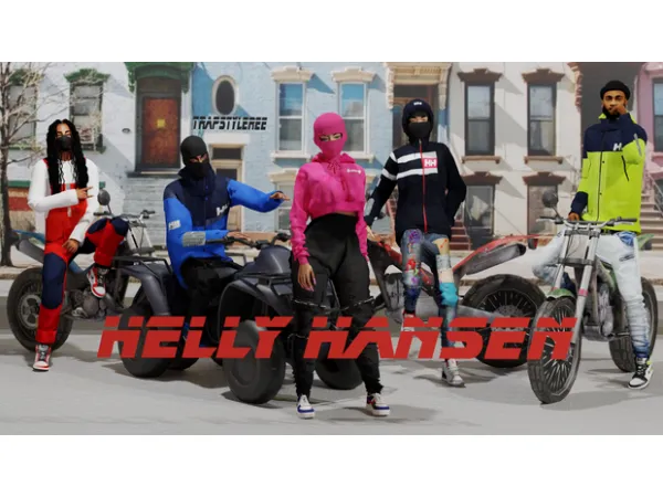 Alpha Helly Hansen by trapstyleree - The Sims 4 Custom Content