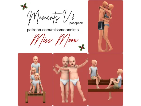Maxis Match Moments V2 by missmoonsims - The Sims 4 Custom Content