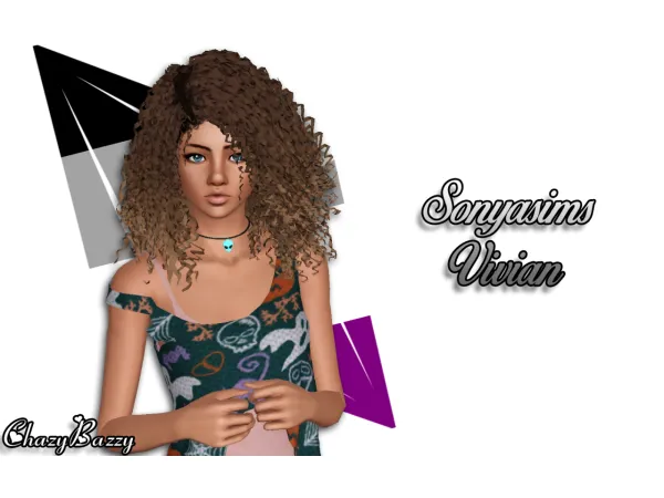 Sonyasims Vivian - The Sims 3 Custom Content