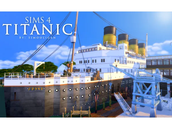 Maxis Match RMS Titanic NO Simooligan by Simooligan - The Sims 4 Custom Content