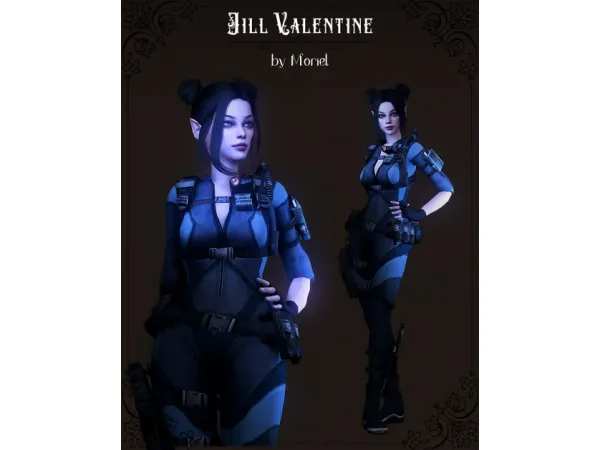 Alpha JILL VALENTINE WATER MISSION - The Sims 4 Custom Content