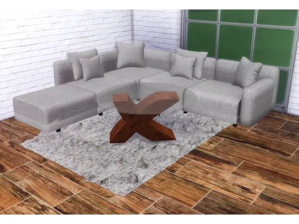 Alpha Milano Furniture Set - The Sims 4 Custom Content