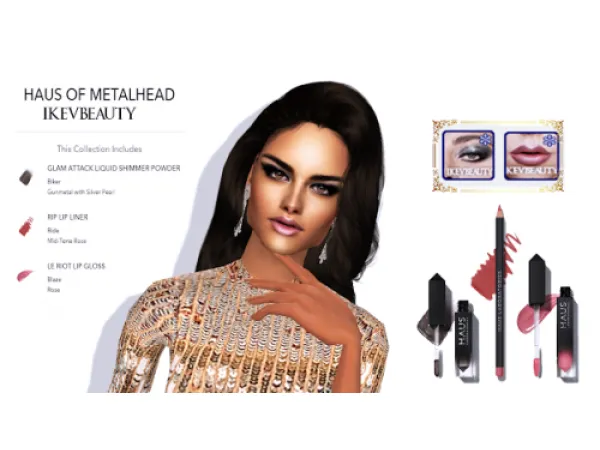 IKevBeautySIMS MAKEUP COLLECTION 5 - The Sims 2 Custom Content