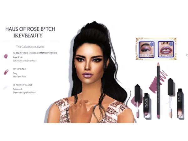 IKevBeautySIMS MAKEUP COLLECTION 4 - The Sims 2 Custom Content