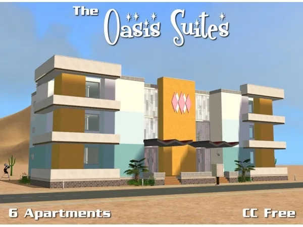 Oasis Suites - The Sims 2 Custom Content