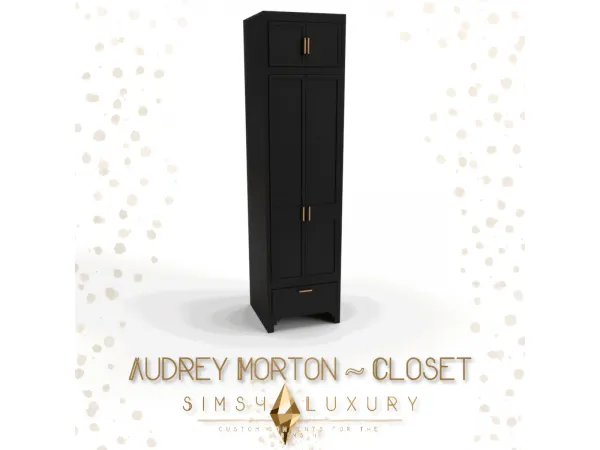 Mix Audrey Morton Closet [ Updated ] by Sims4Luxury - The Sims 4 Custom Content