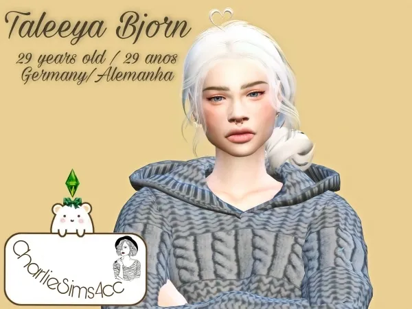 Alpha Taleeya Bjorn by charliesims4cc - The Sims 4 Custom Content