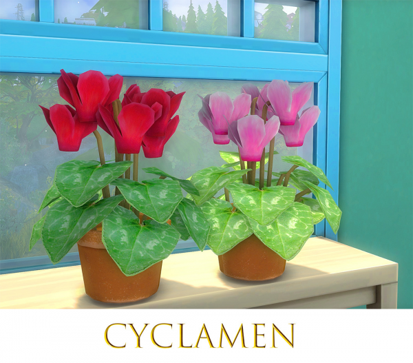 Maxis Match Cyclamen for Sims4 by simsfinds - The Sims 4 Custom Content