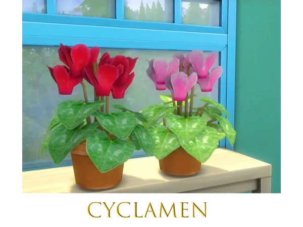 Maxis Match Cyclamen for Sims4 by pocci - The Sims 4 Custom Content