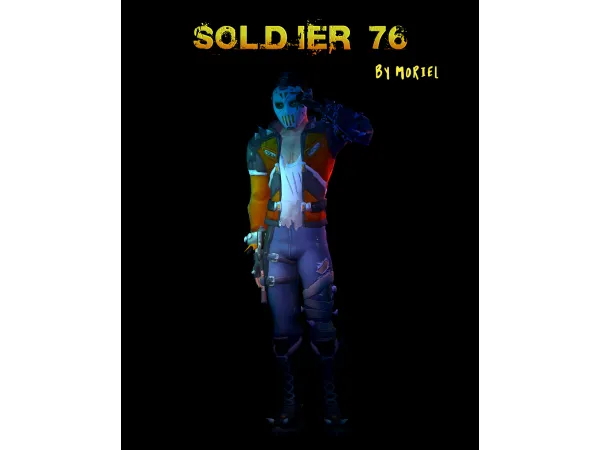 Alpha Soldier 76 - The Sims 4 Custom Content