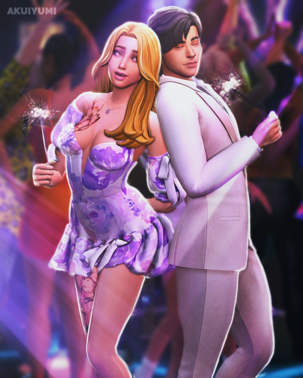 Mix SEE YOU NEXT YEAR POSES HONEYSSIMS4 X AKUIYUMI by simsfinds - The Sims 4 Custom Content