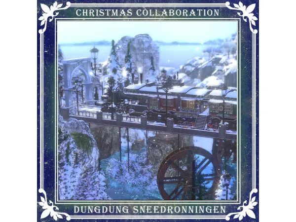 Alpha 549227533038587 CHRISTMAS COLLABORATION by Dung - The Sims 4 Custom Content