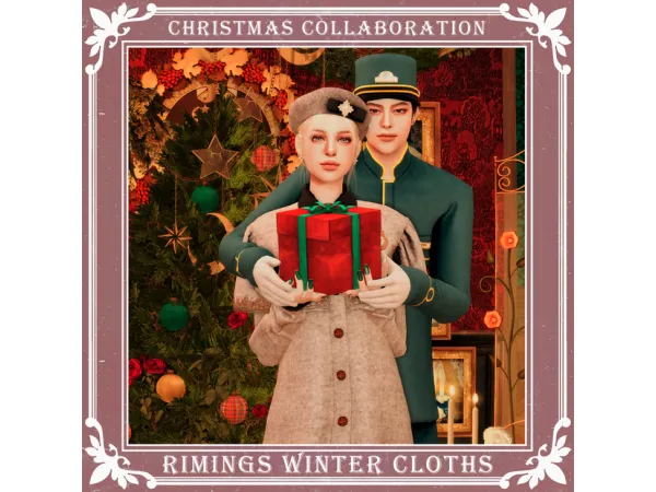 Alpha 549227533038587 CHRISTMAS COLLABORATION by RIMINGS - The Sims 4 Custom Content