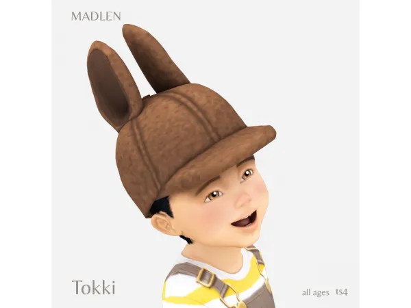 Maxis Match Tokki Hat by simsfinds - The Sims 4 Custom Content