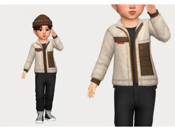 fleece jacket by casteru