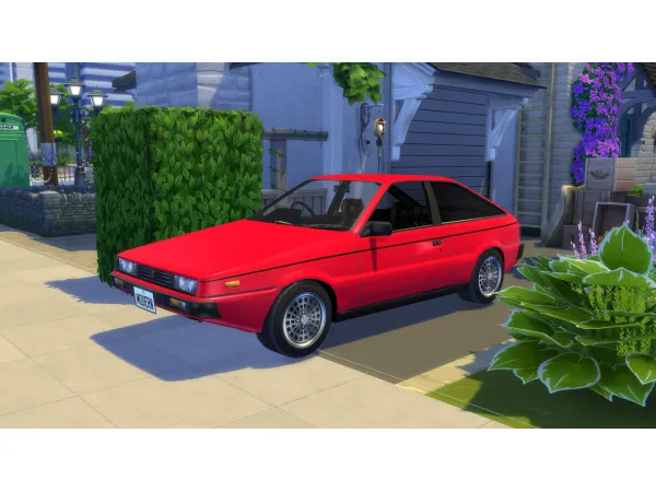 Mix 1981 Isuzu Piazza - The Sims 4 Custom Content
