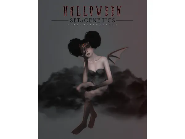 Alpha Halloween set by sims3melancholic - The Sims 4 Custom Content