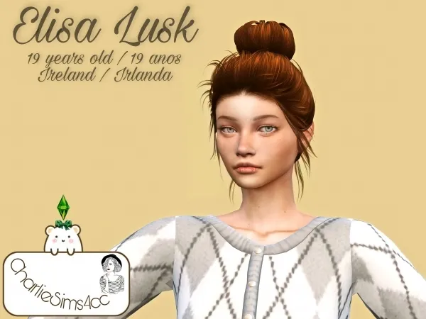 Maxis Match Elisa Lusk - The Sims 4 Custom Content