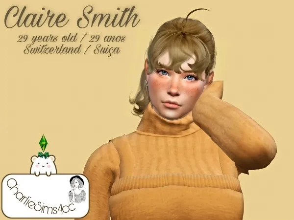 Mix Claire Smith - The Sims 4 Custom Content