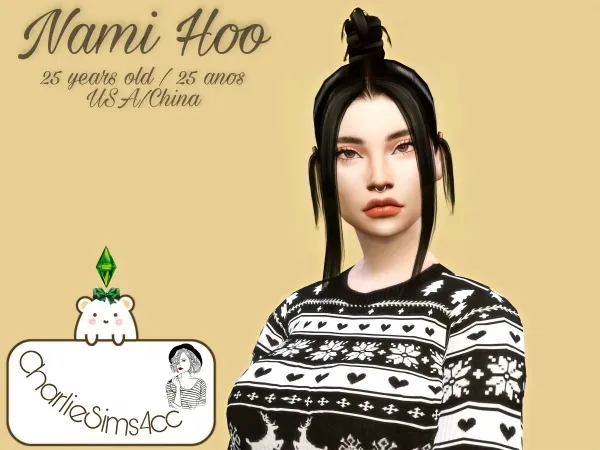 Maxis Match Nami Hoo - The Sims 4 Custom Content