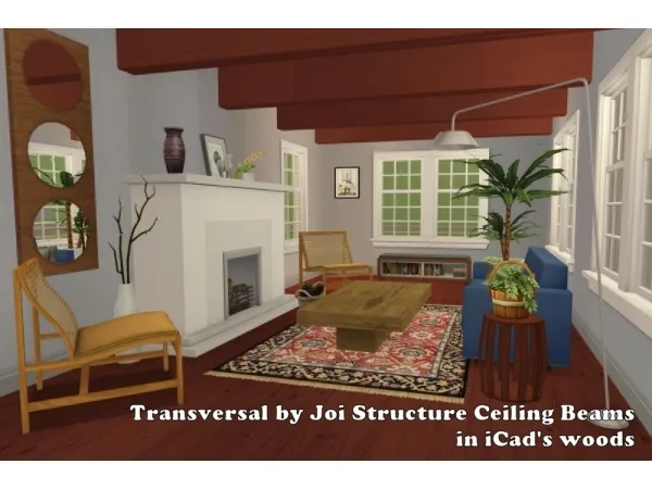 K83_TransversalbyJoiStructure_iCadWoods - The Sims 2 Custom Content
