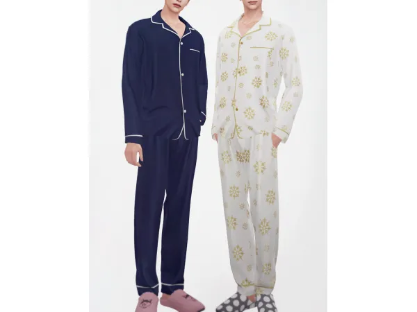 Alpha KK Pajama set 02 (holiday gift ) by KK's creation - The Sims 4 Custom Content