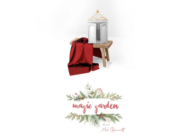 Mix Advent Calendar 24 Magic Garden Decor - The Sims 4 Custom Content