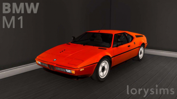 Mix 1978 BMW M1 by simsfinds - The Sims 4 Custom Content
