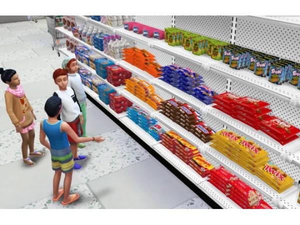 Maxis Match Edible Candy Chocolates by Insimnia - The Sims 4 Custom Content
