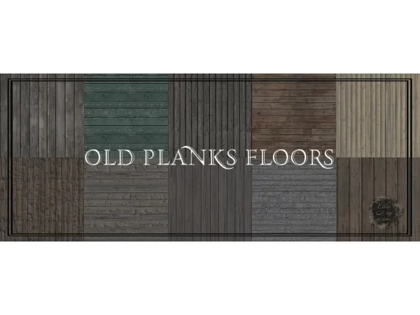 Maxis Match OLD PLANKS FLOORS - The Sims 4 Custom Content