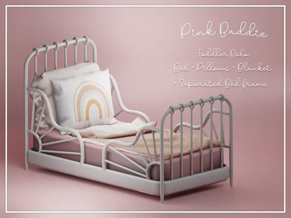Mix Boho Toddler Set by pinkbaddie - The Sims 4 Custom Content