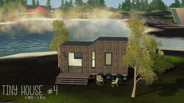 Tiny House 4 by simsfinds - The Sims 3 Custom Content